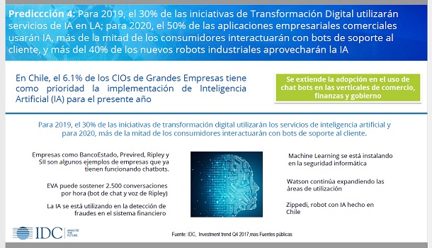 IDC Chile - Predicciones Chile 2018