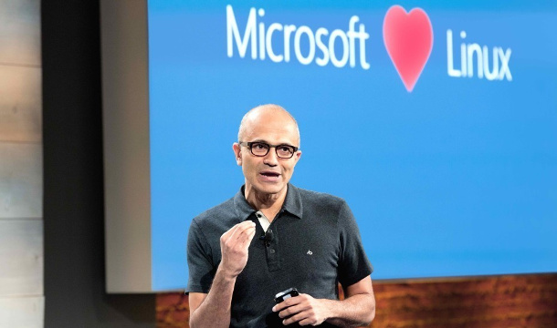 Microsoft - Linux - IoT - Satya Nadella