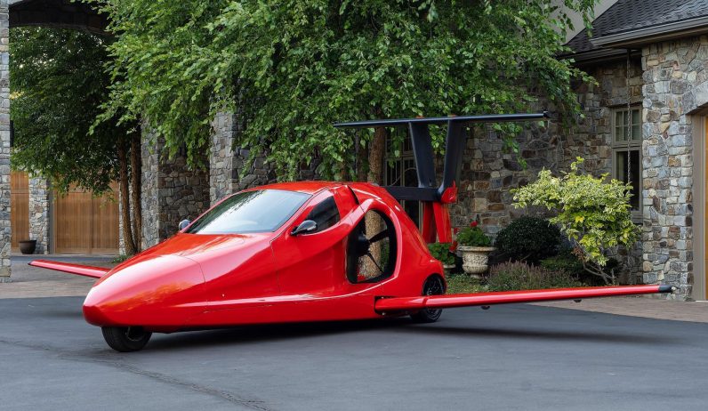 Switchblade exterior flying car