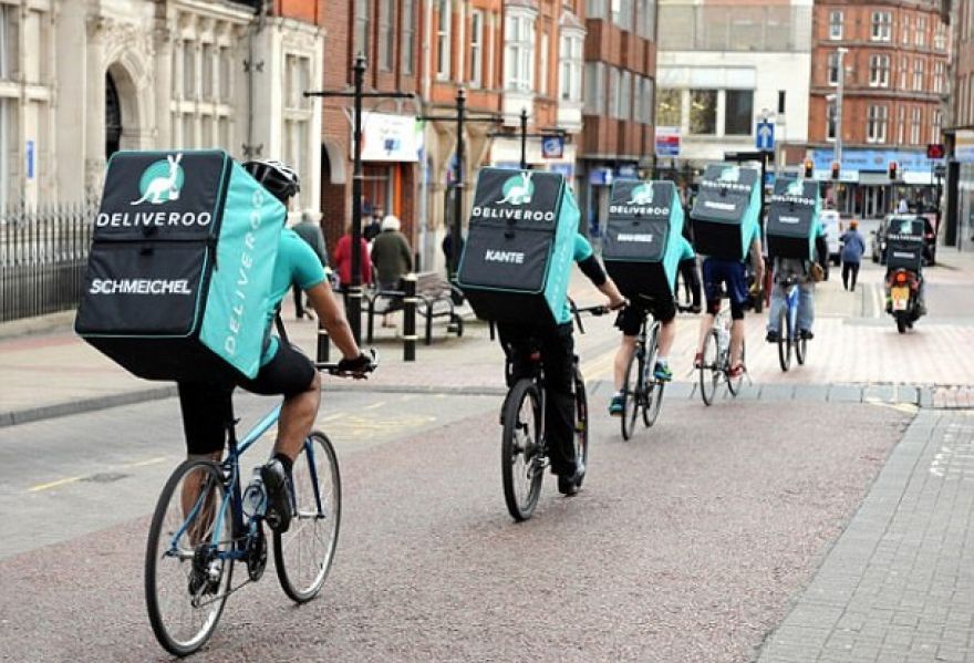 Deliveroo ayudando a los restaurantes con sus despachos a clientes