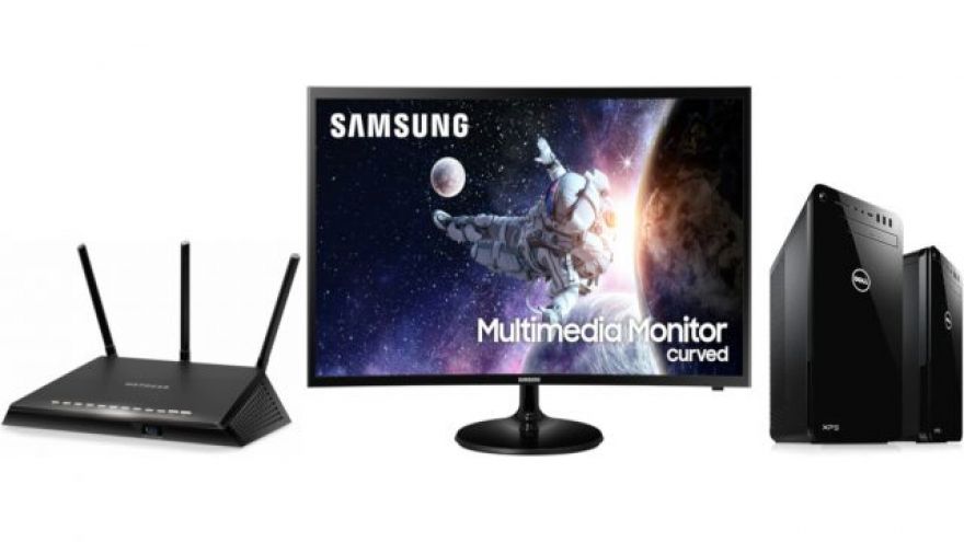 ET Deals: Samsung 32-Inch Curved 1080p Display $149, Dell Intel Core i7-8700 Desktop $699, Netgear Nighthawk R6700 Router $62