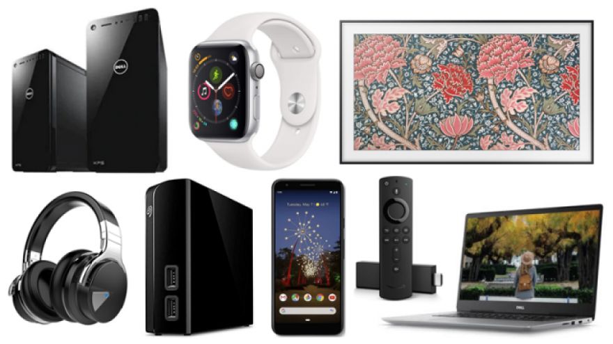 ET Weekend Deals: $100 Off Apple Watch Series 4, XPS 8930 Desktop Only $700, $900 Off 55-Inch Samsung The Frame 4K TV