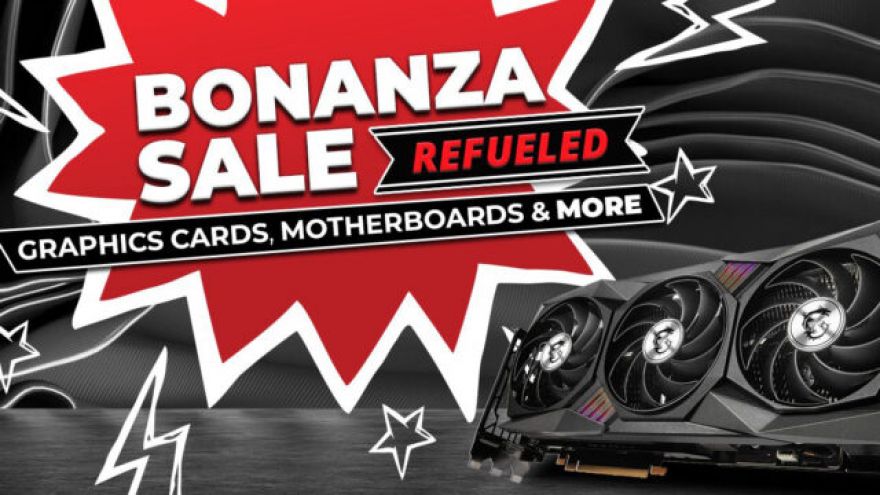 Newegg Throws a ‘Bonanza’ Sale For GPUs, Motherboards, Related Gaming Gear