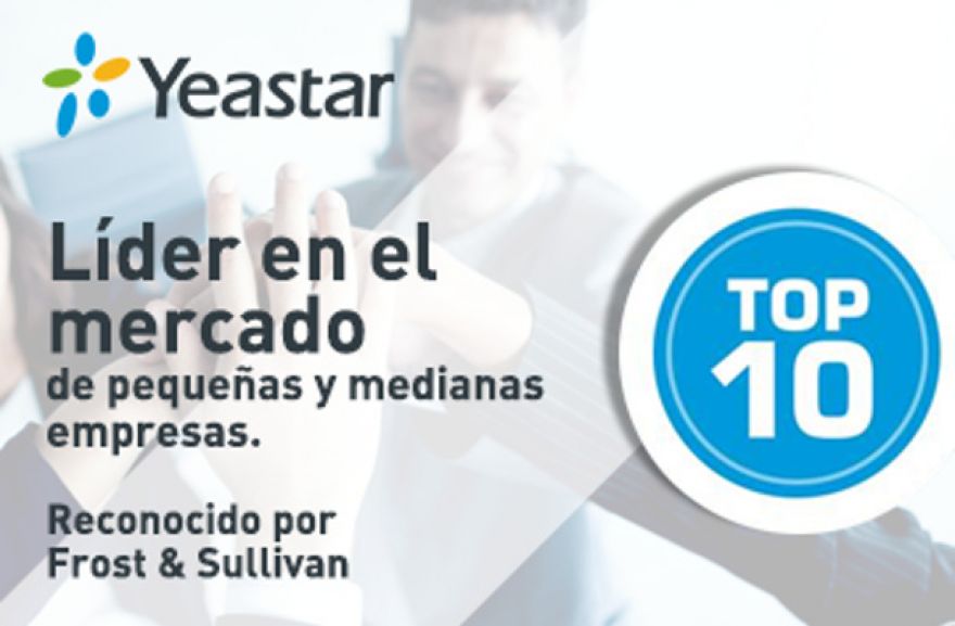 Yeastar se ubica en el Top 10 del mercado PYME IPPBX 2017 según Frost &amp; Sullivan