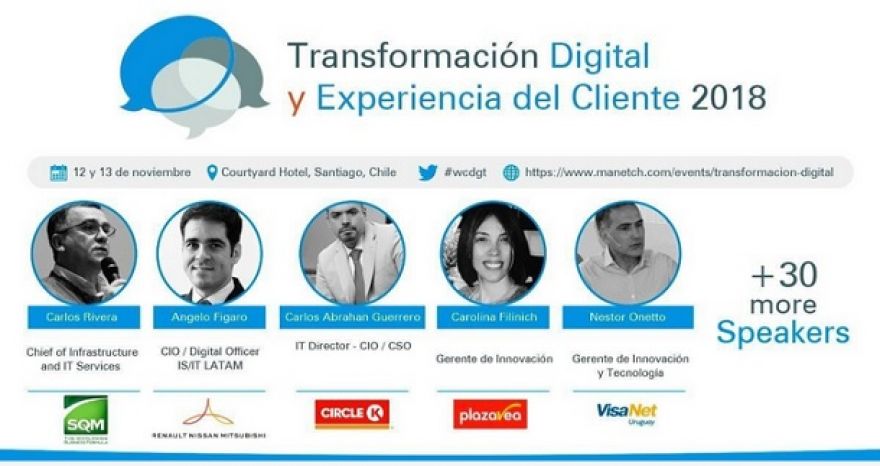 SANTAGO, CHILE: Transformación Digital &amp; Experiencia del Cliente 2018