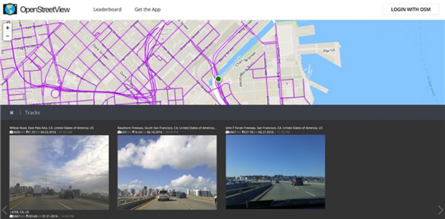 OpenStreetView, similar a Google Street View pero libre