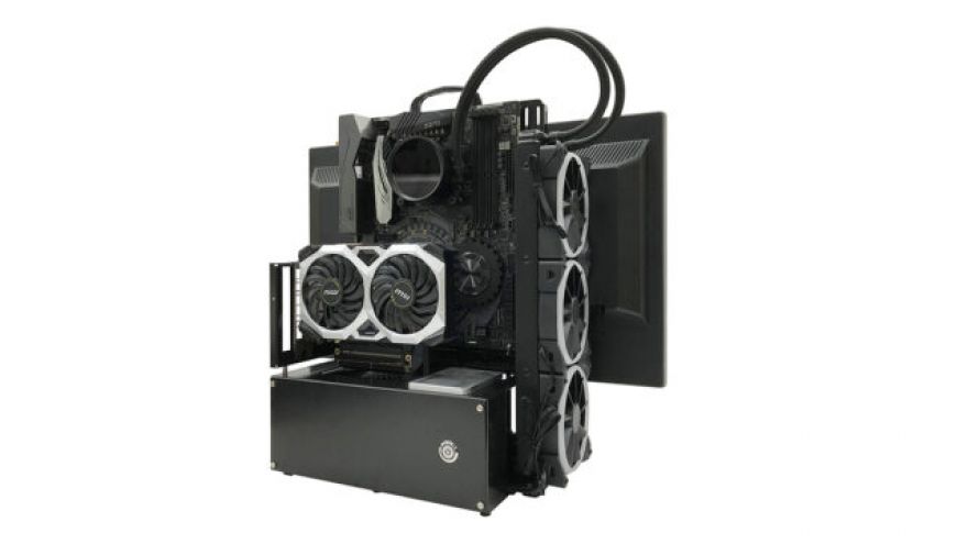 New Open Frame PC Chassis Transforms to All-In-One PC