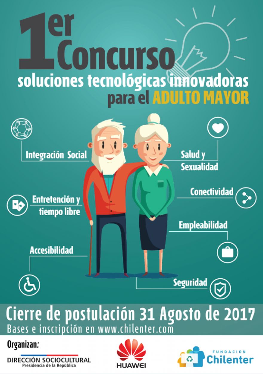 Concurso premiará ideas innovadoras que beneficien a adultos mayores