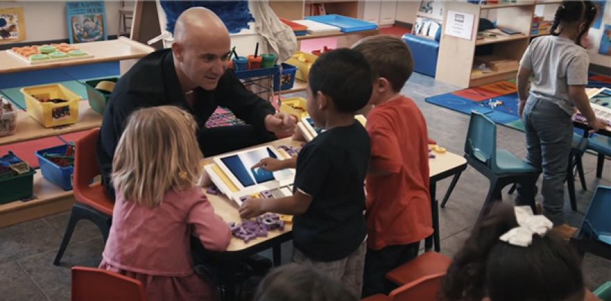 Andre Agassi invierte en Square Panda para ayudar a los niños a leer