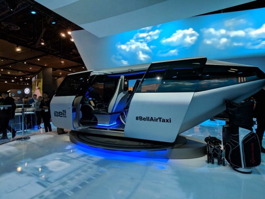 Flying taxis come to CES but you need VR to feel the vertigo